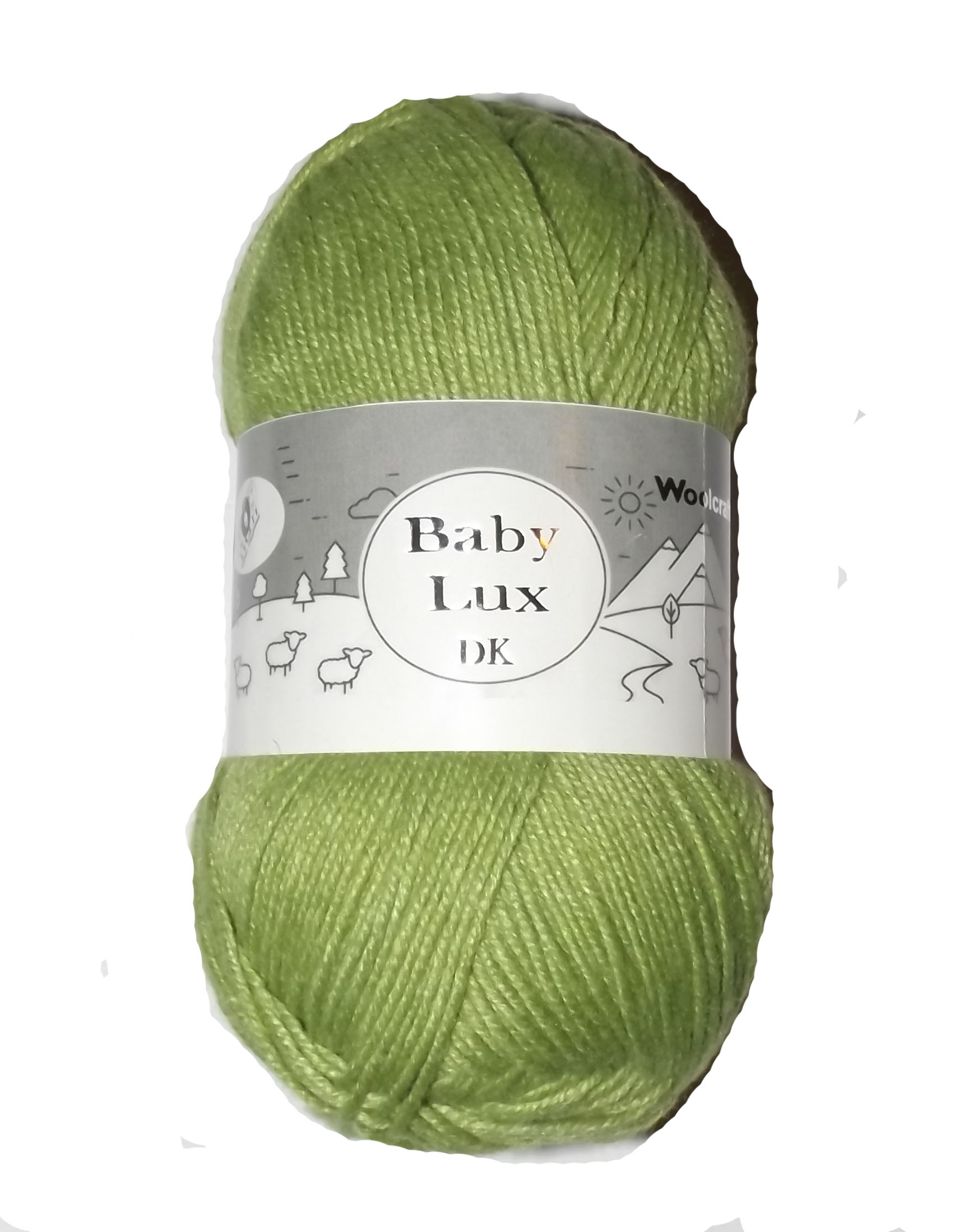 Baby Lux DK 10 x 100g Balls Apple 70445 - Click Image to Close